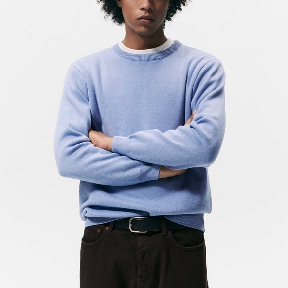 Zara Other - NEW Zara Men’s Textured Cotton Sweater M